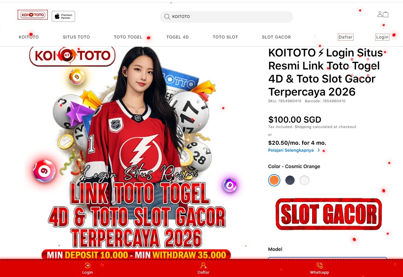 Cara Login KOITOTO 2026: Situs Toto Togel 4D & Slot Online Gampang Maxwin