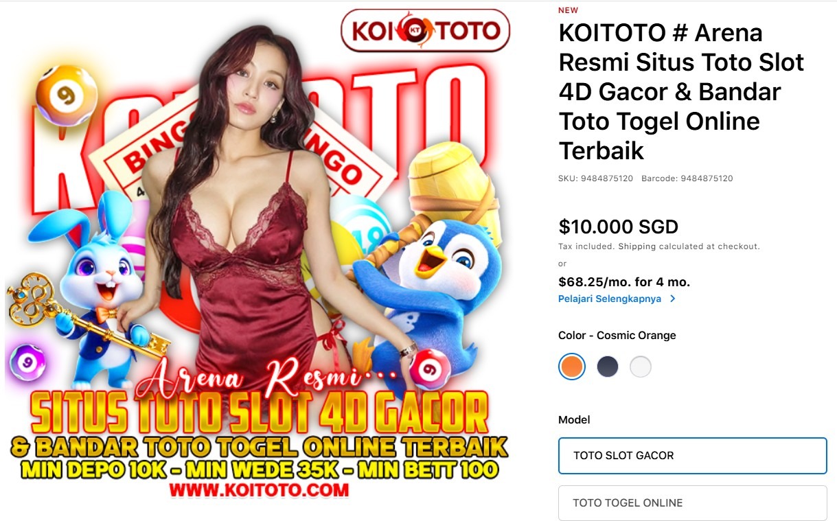 KOITOTO # Arena Resmi Situs Toto Slot 4D Gacor & Bandar Toto Togel Online Terbaik