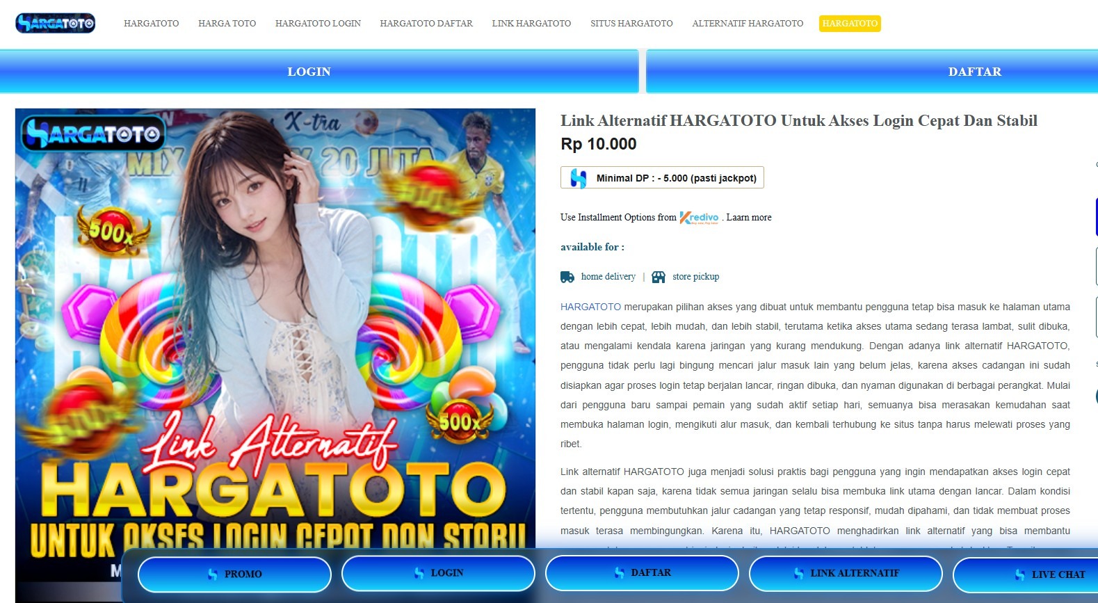 HARGATOTO Link Alternatif Resmi: Solusi Akses Login Stabil di Semua Perangkat