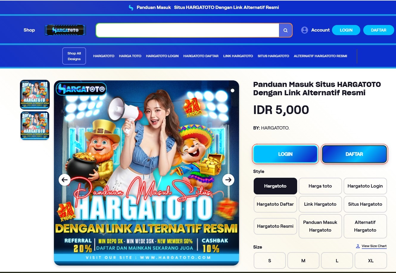 Mengenal Link Alternatif Resmi HARGATOTO dan Panduan Akses Situs yang Praktis
