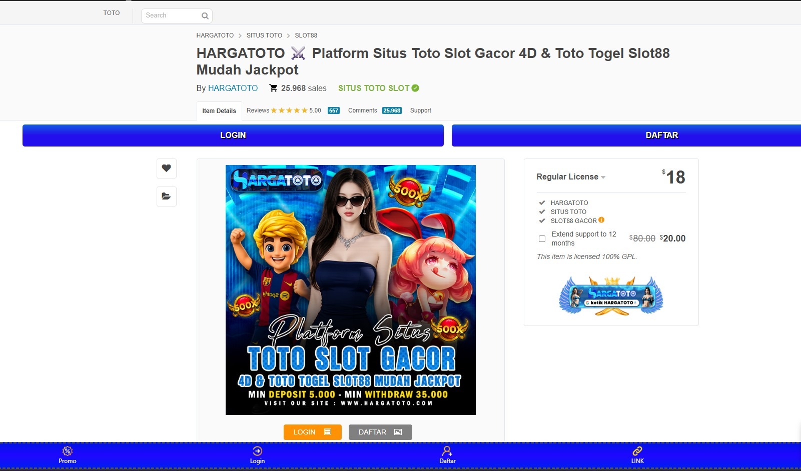 HARGATOTO ⚔️ Panduan Mengenal Situs Toto Slot Gacor 4D & Slot88